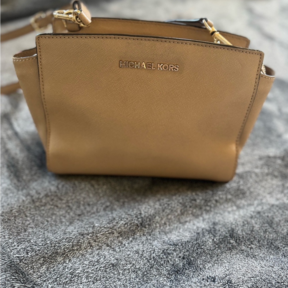 Michael Kors Camel Crossbody Bag